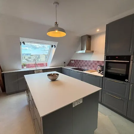 Duplex Spacieux Et Lumineux Au Coeur De Dieppe